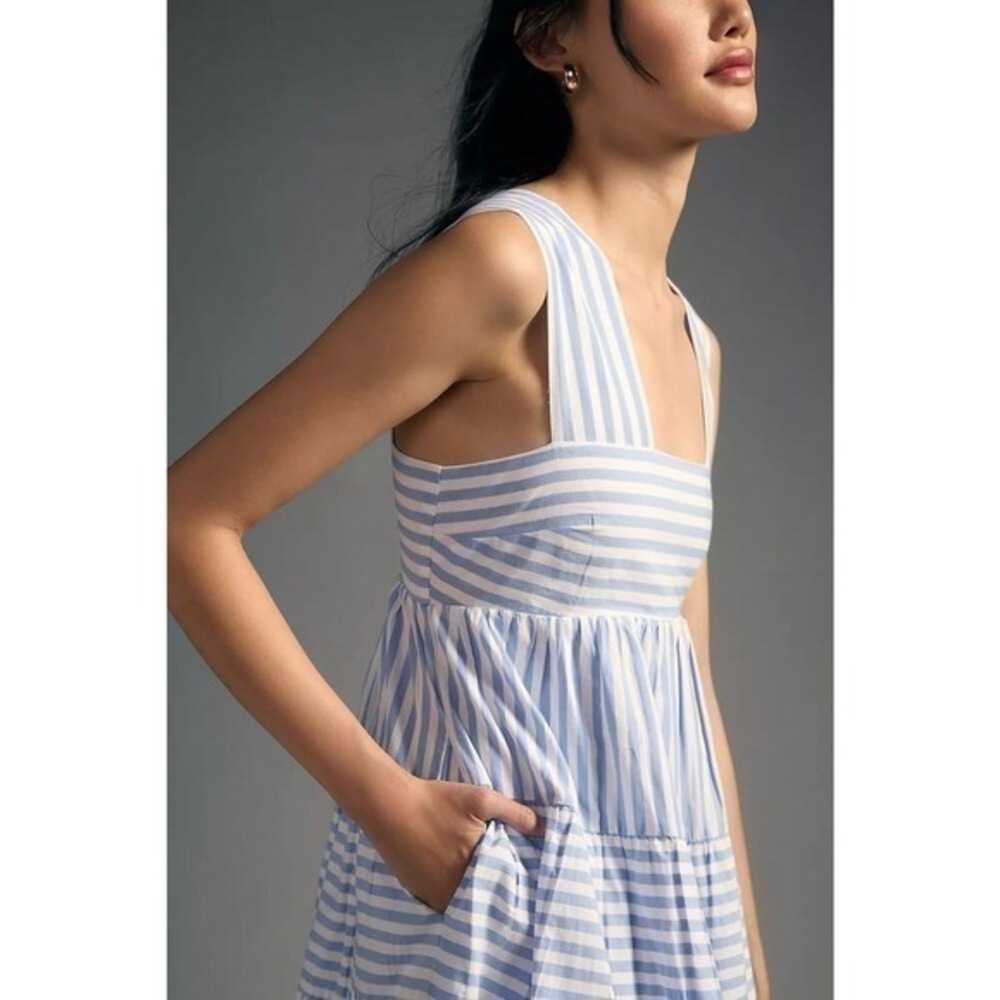 Anthropologie The Helena Square-Neck Babydoll Dress - Picture 5 of 10